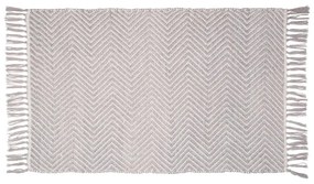 Covoraș baie din plastic reciclat Wenko Gata, 50 x 80 cm, gri