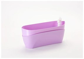 Ghiveci Plastia Doppio, roz pastel