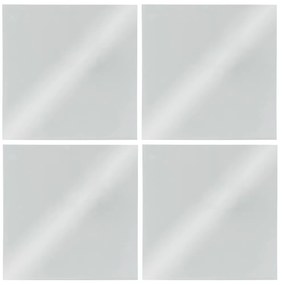 Set 4 oglinzi suspendate, Atmosphera Createur d'interieur, 30x30cm, Sticla