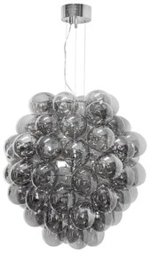 ByRydens 4202230-4500 - Lustră suspendată pe cablu DELUXE 4xE14/5W/230V gri/fumuriu