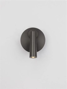 Aplica cu Spot LED directionabil stil minimalist TICO nickel, NVL-9695149