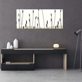 Tablou - Pajiște grafică N⁰3 (120x50 cm)