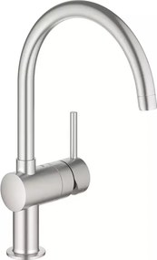 Baterie bucatarie Grohe Minta monocomanda crom periat Supersteel