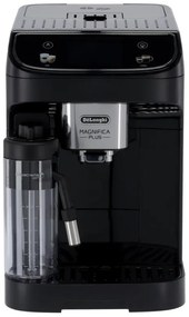Espressor automat DeLonghi Magnifica PLUS ECAM 320.60.B, 1450W, 15 bar, 1.8l, 15 programe, 13 trepte de macinare, Ecran tactil TFT, LatteCrema Hot, Boabe de cafea, Negru
