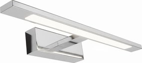 Aplica LED pentru oglindă de baie KLIMT, 8W, 230V, 3000/4000/6000K, 40 cm, IP44, crom lucios