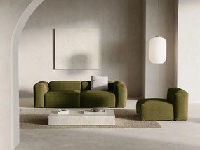 Canapea 3 locuri Bergamo velur reiat L264 cm