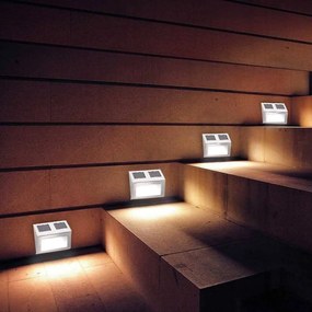 4 buc Lampa solara de perete pentru exterior