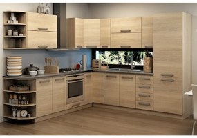 Cabinet superior, stejar sonoma, NOVA PLUS NOPL-005-OH