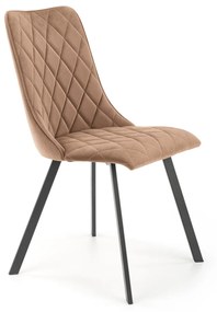 Scaun K450 velvet bej