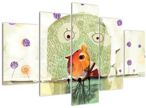 Tablou - Sufletul unei păsări (150x105 cm)