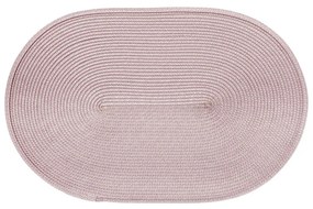 Suport farfurii, 30x45 cm, oval, roz sweet