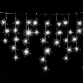 Aigostar - LED ghirlandă de Crăciun pentru exterior 200xLED 8x0,6m IP44 alb rece