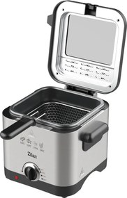Friteuza electrica ZILAN ZLN4185 - 2.5L, 1600W, termostat reglabil 130-190°C, inox