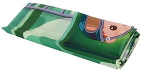 Cort de Joaca pentru Copii 3+ Ani pentru Intern si Extern Verde 93x69x103cm HOMCOM | Aosom RO