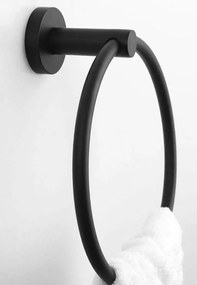 Cuier de baie negru 332915A Mist 05
