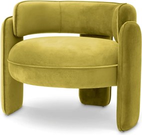 Scaun modern design LUX Chaplin, Savona vintage green