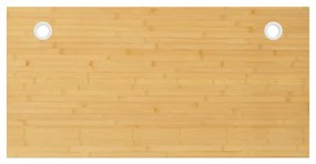352756 vidaXL Blat de masă, 80x40x2,5 cm, bambus