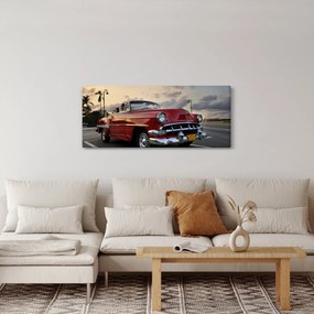 Tablou cu mașina (120x50 cm)