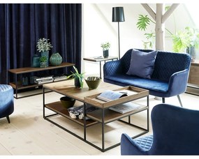 Măsuță de cafea maro 70x120 cm Rivoli – Unique Furniture