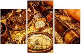 Tablou - uneltele itorice ale marinarior (90x60 cm)