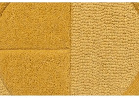 Covor din lână Flair Rugs Gigi, 160x230 cm, galben