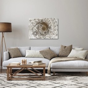 Tablou pe sticlă artei ornamentale (70x50 cm)