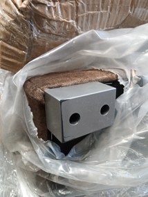 OFERTA Canapea coltar extensibila CAVELO maro deschis, reversibila, II calitate