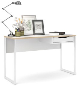 Birou Tvilum Function Plus, 130x48 cm, negru