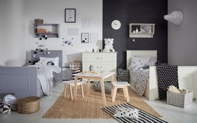 Raft elegant Ines alb L77 cm