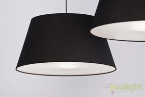 Lustra cu 2 pendule directionabile NATALIA 2S BK