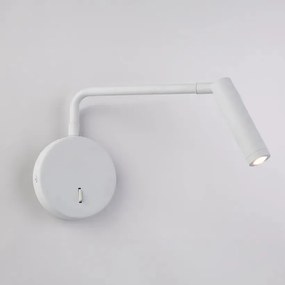 Aplica de perete cu reader LED Blackfriars alb