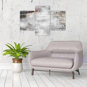 Tablou - Abstract pânză texturată (90x60 cm)