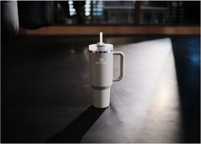 Termos gri deschis cu pai din oțel inoxidabil 1,18 l Quencher H2.0 FlowState Tumbler Ash – Stanley