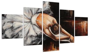 Tablou cu balerină (125x70 cm), în 40 de alte dimensiuni noi