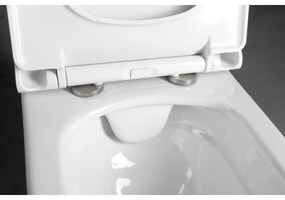 Bruckner - WC suspendat Rimless WALTER ceramică/culoare albă