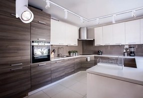 Spot LED directionabil pe sina SANTOS TRACK 3Line 12W alb
