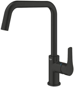 Grohe Eurosmart Baterie bucatarie monocomanda inalta, negru mat
