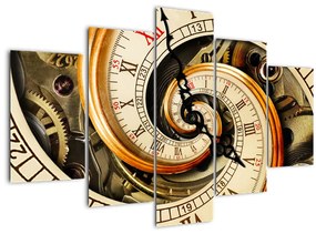 Tablou cu ceas (150x105 cm)