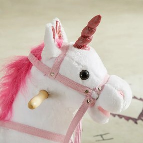 Deuba Unicorn balansoar pentru copii cu funcție de sunet