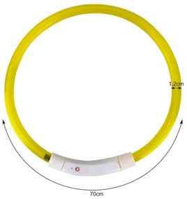 Zgardă luminoasă pentru câini - Purlov 24200