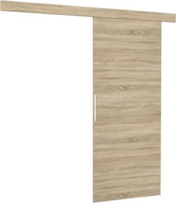 Usa glisanta Daan, ADRK Furniture (Latime: 86 cm, Culoare: Lemn natural)