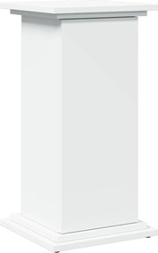 vidaXL Suport prezentare cu depozitare alb 31x30x60 cm lemn prelucrat