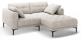 Colțar bej (cu colț pe partea dreaptă/cu șezlong) Bemy – Micadoni