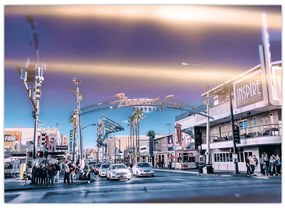 Tablou cu strada în Las Vegas (70x50 cm)