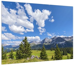 Tablou cu peisaj montan (70x50 cm), în 40 de alte dimensiuni noi