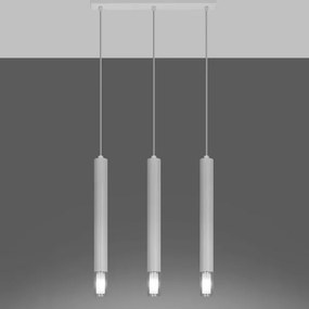 Lustră pe cablu VIZIER 3xG9/40W/230V albă Sollux SL.0959