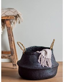 Coș de depozitare din iarbă-de-mare ø 35x39 cm Floria – Bloomingville