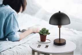 Veioza/Lampa de masa moderna ATOMA I negru