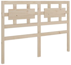 818040 vidaXL Tăblie de pat, 145,5x4x100 cm, lemn masiv de pin