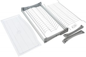 Scurgator /picurator IFL inox pentru corp de de 450 | 600 | 700 | 800 | 900 mm , inox/plastic gri (Latime corp: 600 mm)